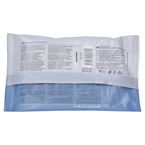 Влажные моющие рукавички Molicare Skin, 8 шт.