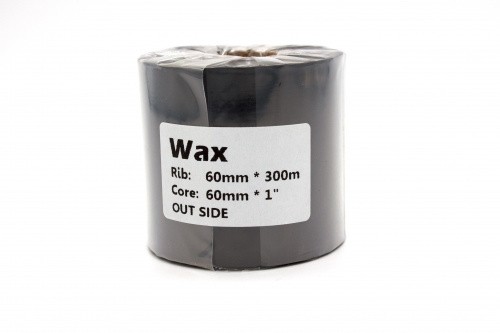 Риббон 60 мм х 300 м, Wax, намотка OUT, втулка ширина 60 мм