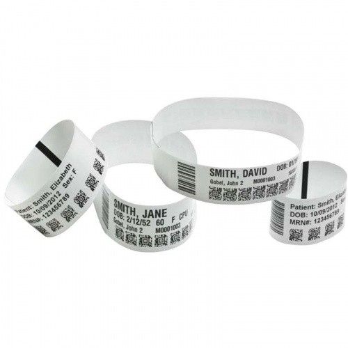 Этикетки браслеты Zebra Z-Band 4000, 530 шт в 1 рул., в уп. 3 рулона